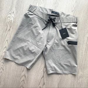 Onia Ethan 9 inch Swim Trunks Anchor Grey